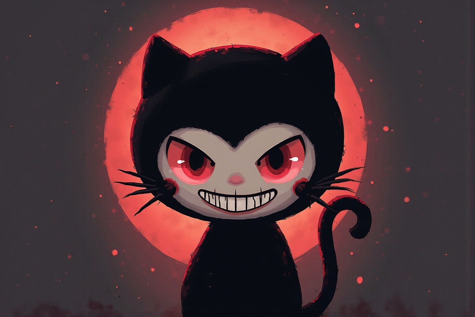 evil github cat